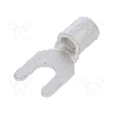 Terminal tip furca, pentru surub M4, NICHIFU - 5.5Y-4