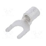 Terminal tip furca, pentru surub M5, NICHIFU - 5.5Y-5