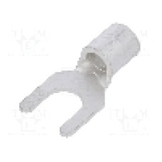 Terminal tip furca, pentru surub M5, NICHIFU - 5.5Y-5