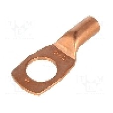 Terminal tip inelar tubular, pentru surub M12, ERGOM - KM16/12