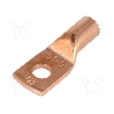 Terminal tip inelar tubular, pentru surub M5, ERGOM - KM10/5