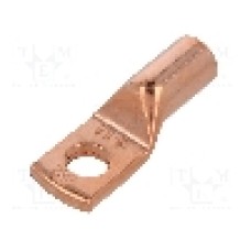 Terminal tip inelar tubular, pentru surub M6, ERGOM - KM16/6