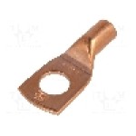 Terminal tip inelar tubular, pentru surub M8, ERGOM - KM10/8