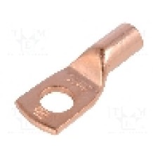 Terminal tip inelar tubular, pentru surub M8, ERGOM - KM16/8