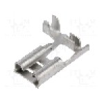 Terminal tip plat, pentru surub {{Orificiu pentru şurub}}, JST - LFO-1.0T-250N