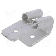 Terminal tip plat, pentru surub {{Orificiu pentru şurub}}, NICHIFU - 63-V