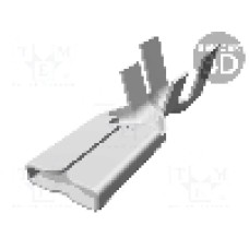 Terminal tip plat, pentru surub {{Orificiu pentru şurub}}, TE Connectivity - 1544228-1