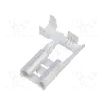 Terminal tip plat, pentru surub {{Orificiu pentru şurub}}, TE Connectivity - 180430-2