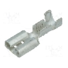 Terminal tip plat, pentru surub {{Orificiu pentru şurub}}, TE Connectivity - 2-160256-2