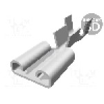 Terminal tip plat, pentru surub {{Orificiu pentru şurub}}, TE Connectivity - 280001-9