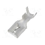 Terminal tip plat, pentru surub {{Orificiu pentru şurub}}, TE Connectivity - 280755-2