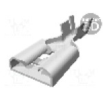 Terminal tip plat, pentru surub {{Orificiu pentru şurub}}, TE Connectivity - 280756-4