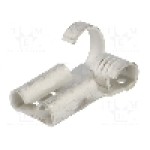 Terminal tip plat, pentru surub {{Orificiu pentru şurub}}, TE Connectivity - 41898