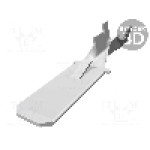 Terminal tip plat, pentru surub {{Orificiu pentru şurub}}, TE Connectivity - 42098-1