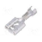 Terminal tip plat, pentru surub {{Orificiu pentru şurub}}, TE Connectivity - 42282-2