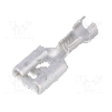 Terminal tip plat, pentru surub {{Orificiu pentru şurub}}, TE Connectivity - 42282-2