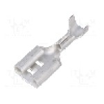 Terminal tip plat, pentru surub {{Orificiu pentru şurub}}, TE Connectivity - 5-160506-2