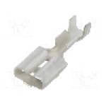 Terminal tip plat, pentru surub {{Orificiu pentru şurub}}, TE Connectivity - 5-160558-2