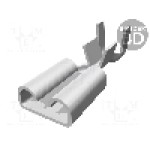 Terminal tip plat, pentru surub {{Orificiu pentru şurub}}, TE Connectivity - 6-160430-6