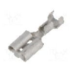 Terminal tip plat, pentru surub {{Orificiu pentru şurub}}, TE Connectivity - 6-160449-2