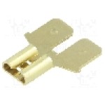 Terminal tip plat, pentru surub {{Orificiu pentru şurub}}, TE Connectivity - 61765-1