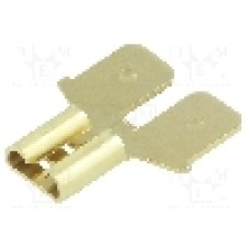 Terminal tip plat, pentru surub {{Orificiu pentru şurub}}, TE Connectivity - 61765-1