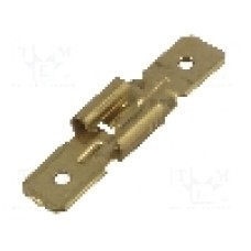 Terminal tip plat, pentru surub {{Orificiu pentru şurub}}, TE Connectivity - 726308-1