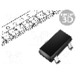 Tranzistor PNP, bipolar, SOT23, YANGJIE TECHNOLOGY - BC857A