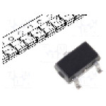 Tranzistor PNP, bipolar, SOT323, YANGJIE TECHNOLOGY - BC858BW