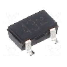 Tranzistor bipolar, NPN, ROHM SEMICONDUCTOR - DTC143XKAT146