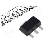 Tranzistor canal P, SMD, P-MOSFET, SOT89, DIODES INCORPORATED - ZVP4525ZTA