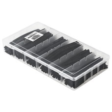 SET TUBURI TERMOCONTRACTABILE NEGRE 10CM - NAR0877