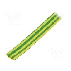 Tub termocontractant, 12.7mm, 10m, galben-verde, TE Connectivity - CGPT-12.7/6.4-45