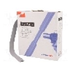 Tub termocontractant, 12.7mm, 5m, gri, HELLERMANNTYTON - 300-31274