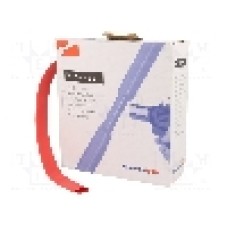 Tub termocontractant, 12.7mm, 5m, roşie, HELLERMANNTYTON - 300-31272