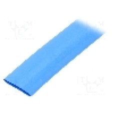 Tub termocontractant, 12mm, 30m, albastra, HELLERMANNTYTON - 333-31206