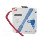 Tub termocontractant, 12mm, 5m, roşie, HELLERMANNTYTON - 308-31202