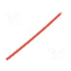 Tub termocontractant, 1.5mm, 1m, roşie, 3M - 7000099213
