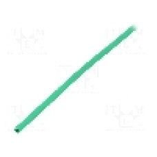 Tub termocontractant, 1.5mm, 30m, verde, HELLERMANNTYTON - 333-30155