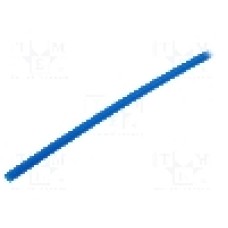 Tub termocontractant, 1.6mm, 1m, albastra, RADPOL -  RC1.6/0.8 BL