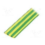 Tub termocontractant, 19mm, 10m, galben-verde, TE Connectivity - CGPT-19/9.5-45
