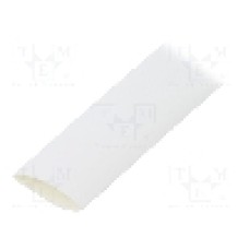 Tub termocontractant, 19mm, 1.2m, alba, TE Connectivity - RNF-100-3/4-9-STK