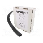 Tub termocontractant, 19mm, 5m, neagra, TASKER - BOX 1995 BK