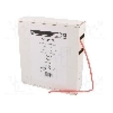 Tub termocontractant, 2.4mm, 10m, roşie, TASKER - BOX 2412 R