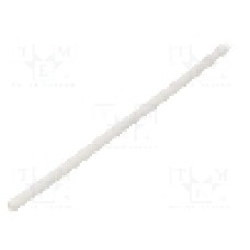 Tub termocontractant, 2.4mm, 1m, alba, TASKER - GTM 2412 W