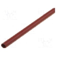 Tub termocontractant, 2.4mm, 1m, maro, RADPOL -   RC2.4/1.2 BR