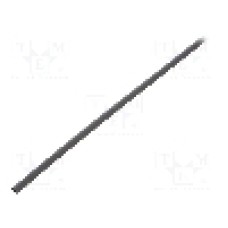 Tub termocontractant, 2.4mm, 1m, neagra, TASKER - GTM 2412 BK