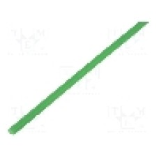 Tub termocontractant, 2.4mm, 1m, verde, RADPOL -   RC2.4/1.2 GR