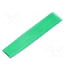 Tub termocontractant, 24mm, 30m, verde, HELLERMANNTYTON - 333-32405