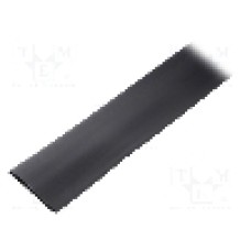 Tub termocontractant, 25.4mm, 10m, neagra, TE Connectivity - RNF-100-1-0